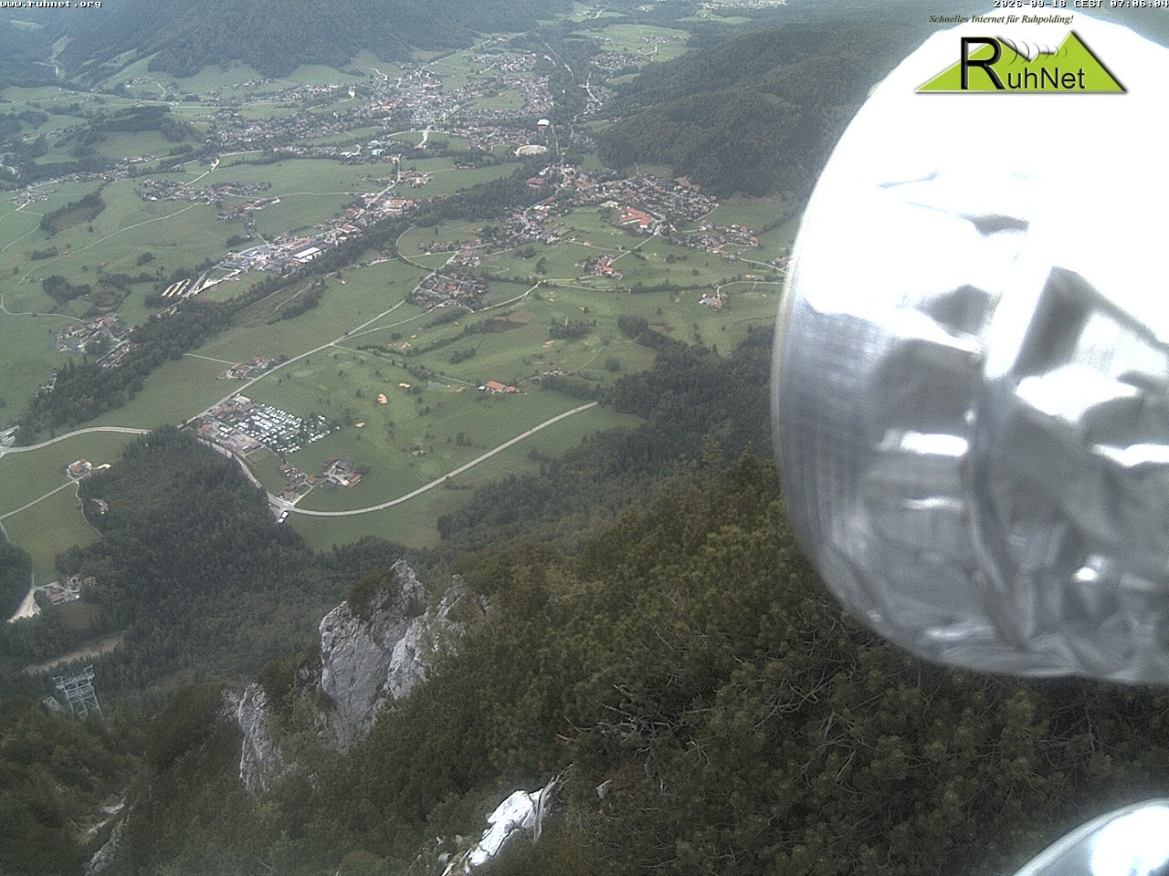 Archiv Foto Webcam Blick auf Ruhpolding