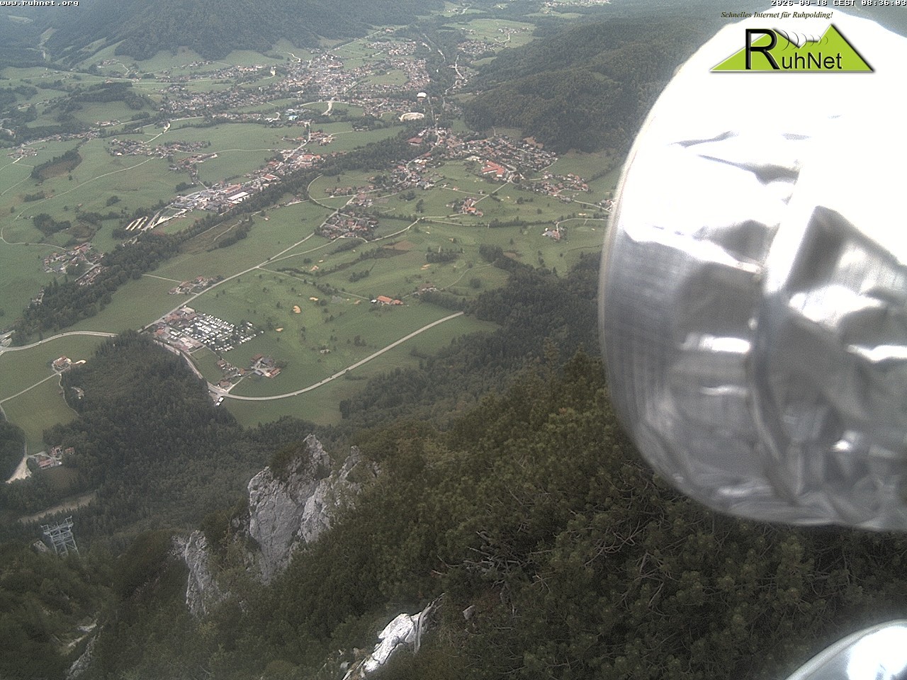 Archiv Foto Webcam Blick auf Ruhpolding