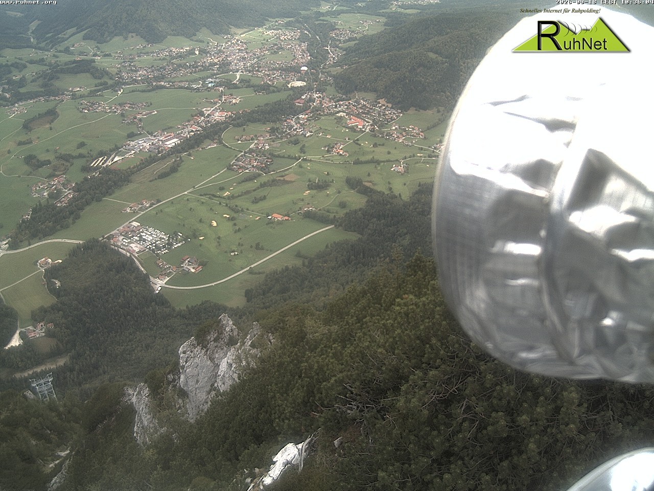Archiv Foto Webcam Blick auf Ruhpolding