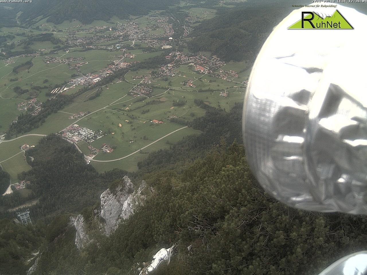 Archiv Foto Webcam Blick auf Ruhpolding