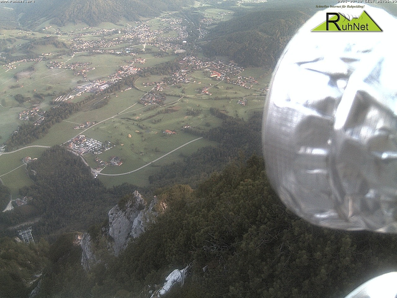 Archiv Foto Webcam Blick auf Ruhpolding