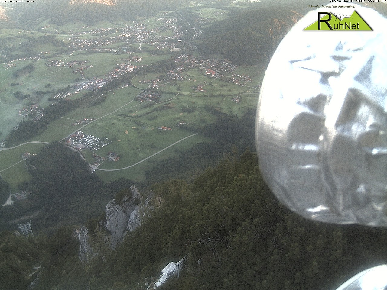 Archiv Foto Webcam Blick auf Ruhpolding