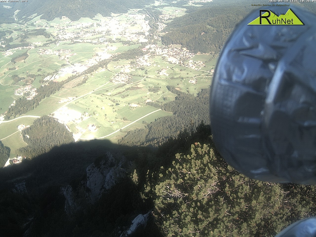 Archiv Foto Webcam Blick auf Ruhpolding