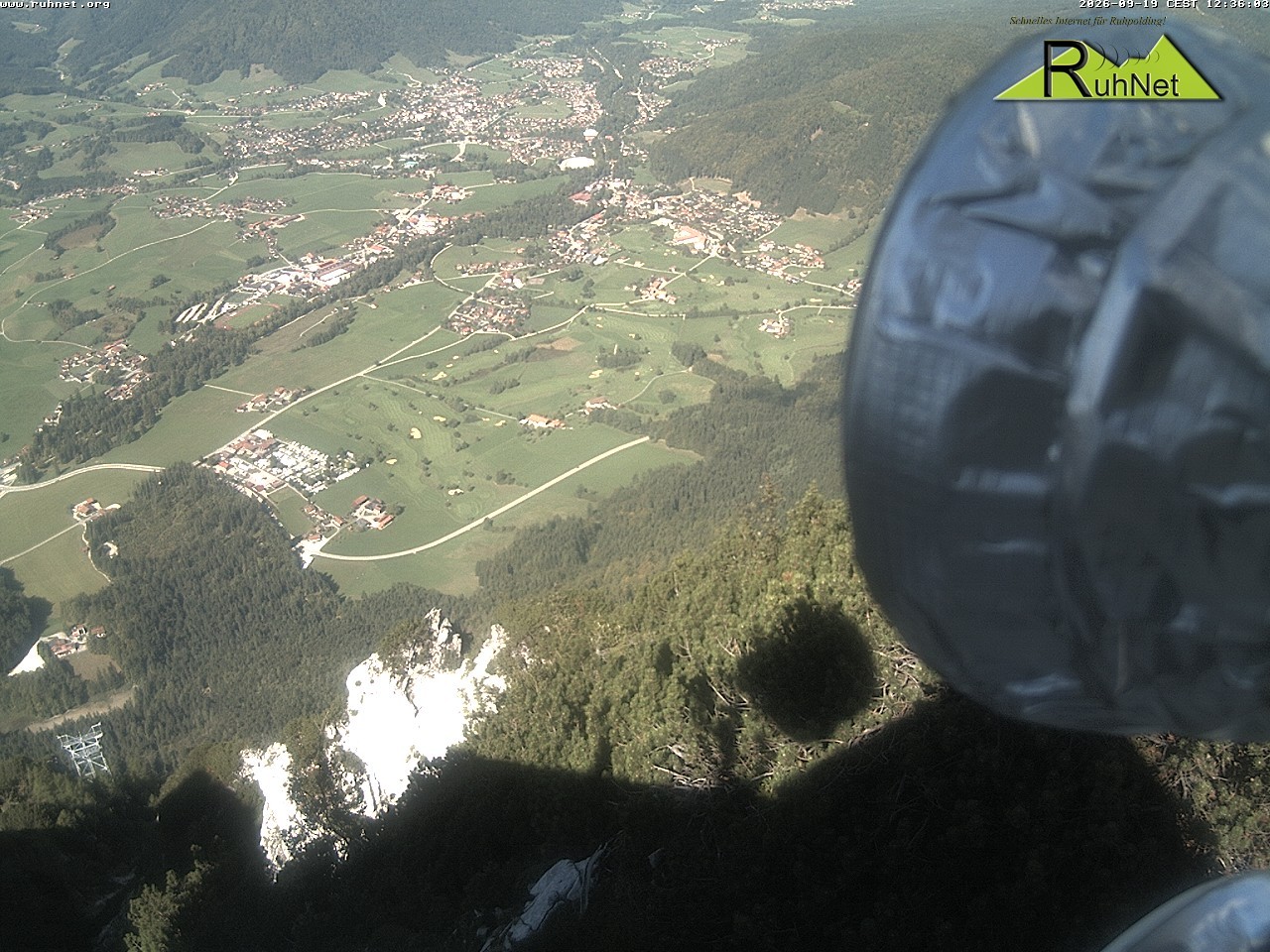 Archiv Foto Webcam Blick auf Ruhpolding