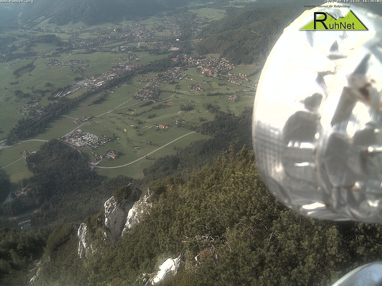 Archiv Foto Webcam Blick auf Ruhpolding