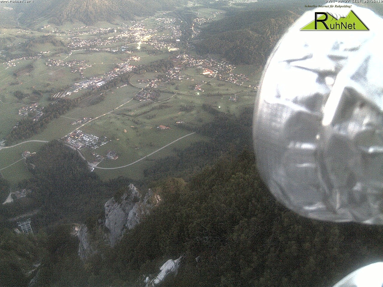 Archiv Foto Webcam Blick auf Ruhpolding