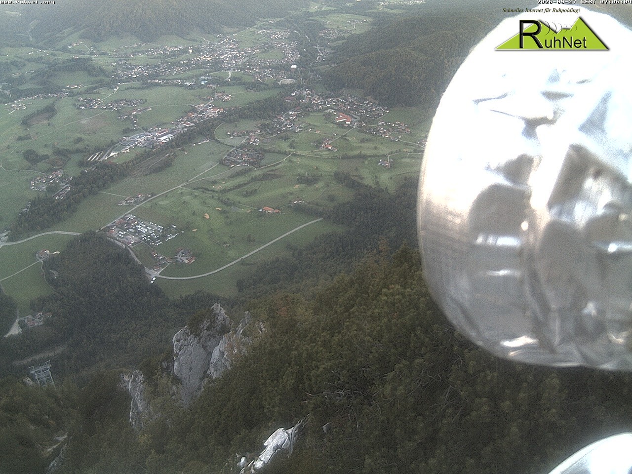 Archiv Foto Webcam Blick auf Ruhpolding