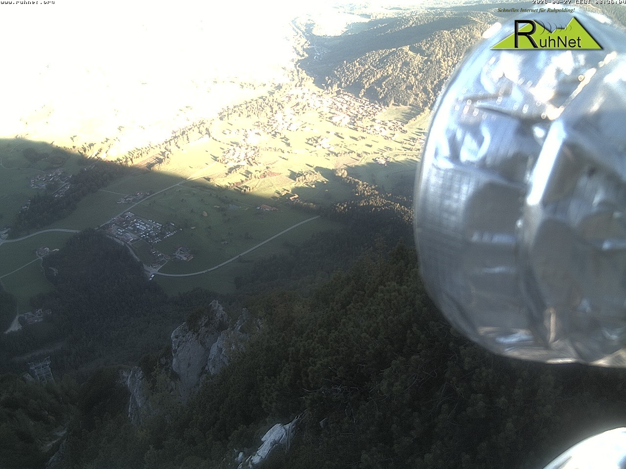 Archiv Foto Webcam Blick auf Ruhpolding