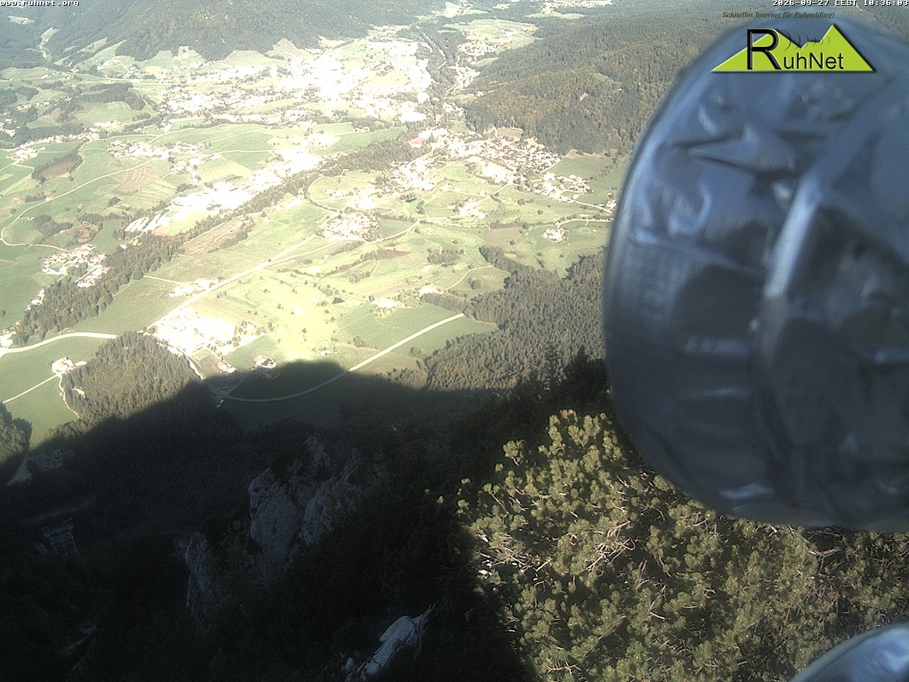 Archiv Foto Webcam Blick auf Ruhpolding