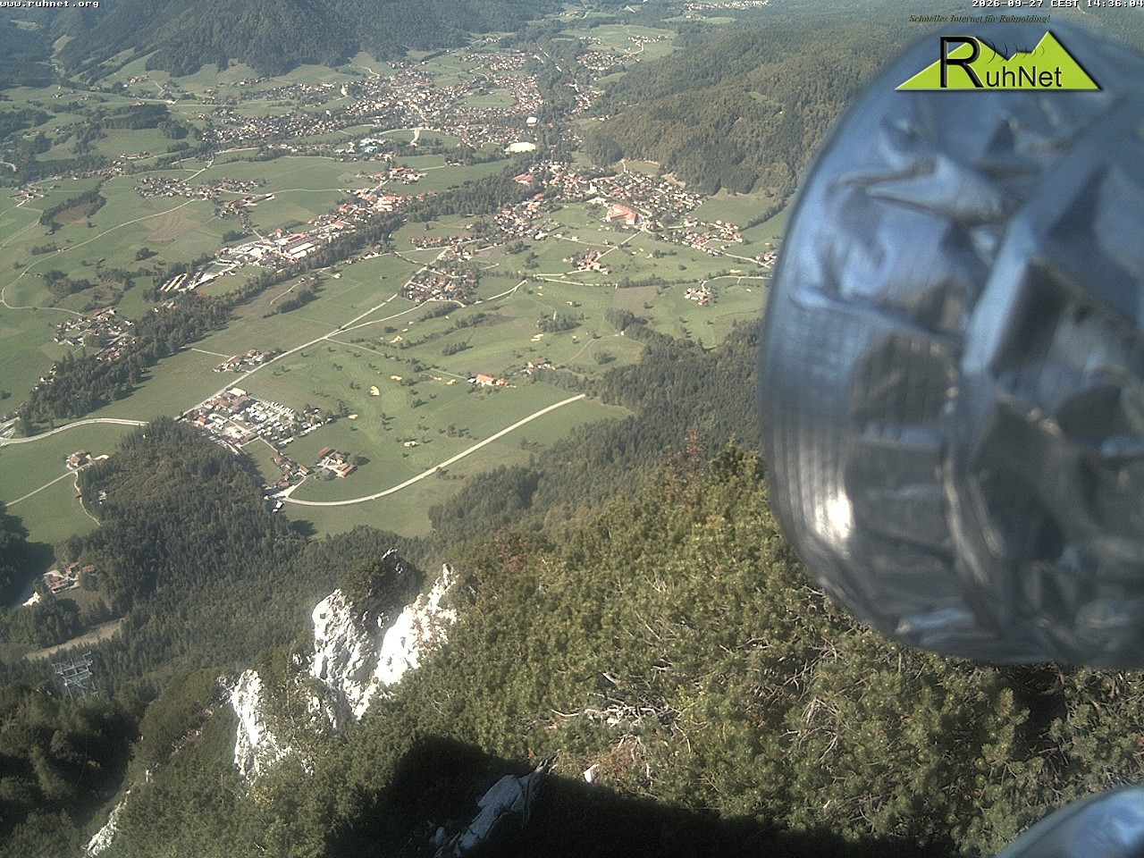 Archiv Foto Webcam Blick auf Ruhpolding