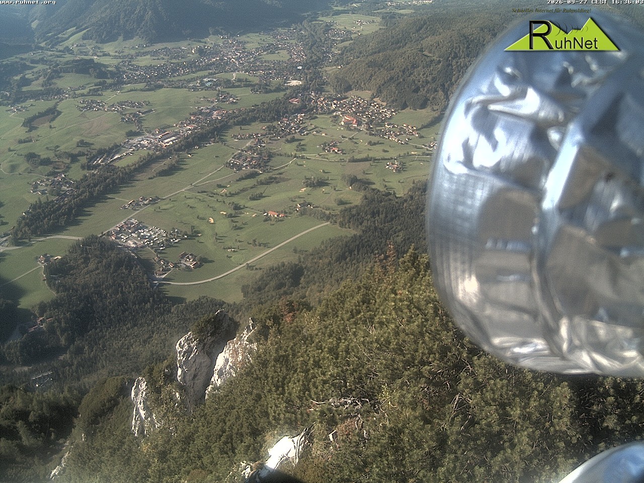 Archiv Foto Webcam Blick auf Ruhpolding