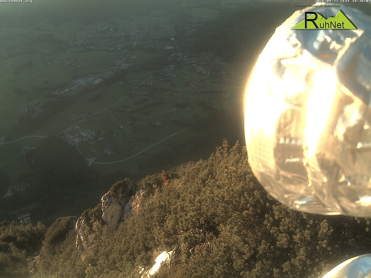 Archiv Foto Webcam Blick auf Ruhpolding