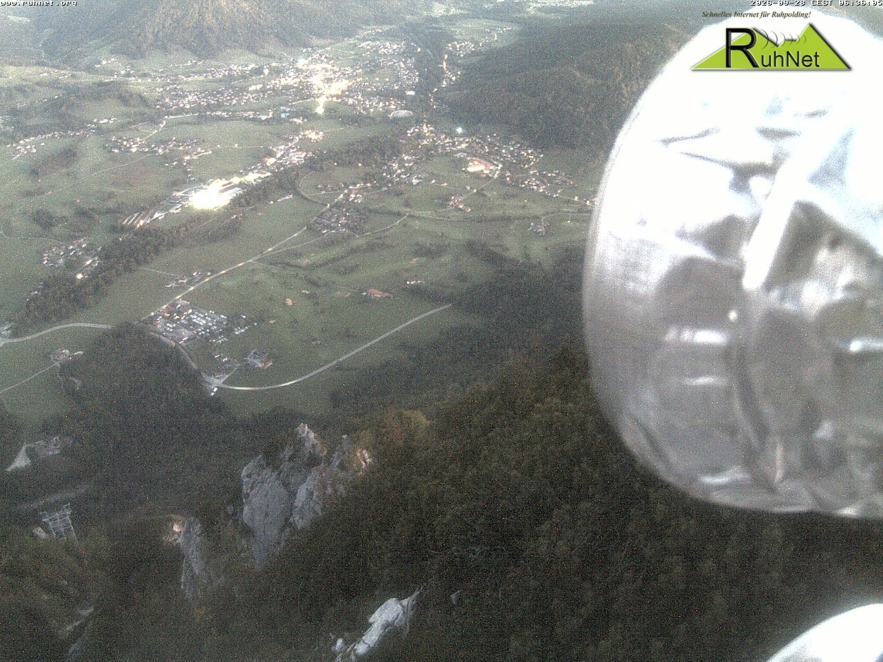 Archiv Foto Webcam Blick auf Ruhpolding