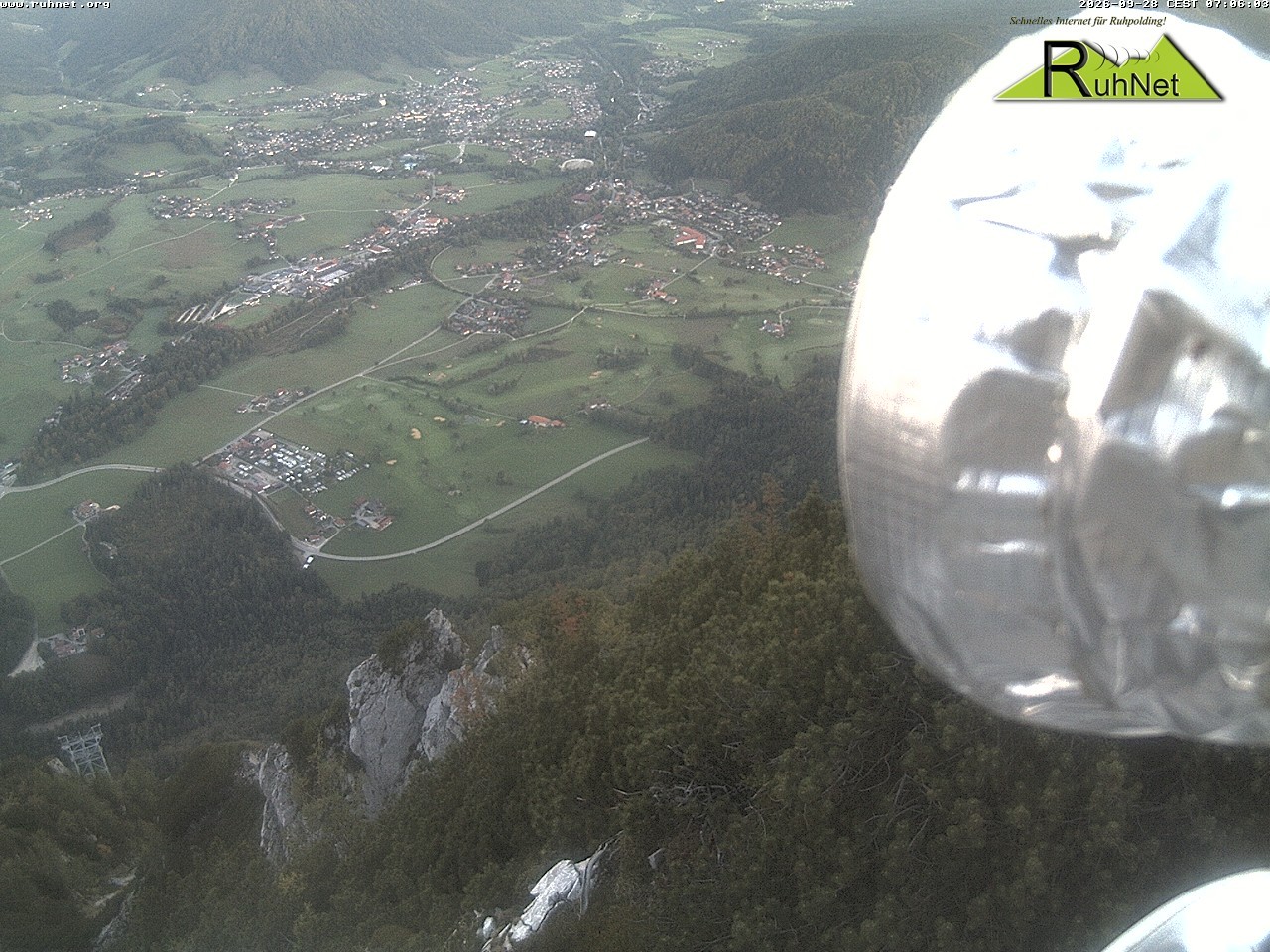 Archiv Foto Webcam Blick auf Ruhpolding