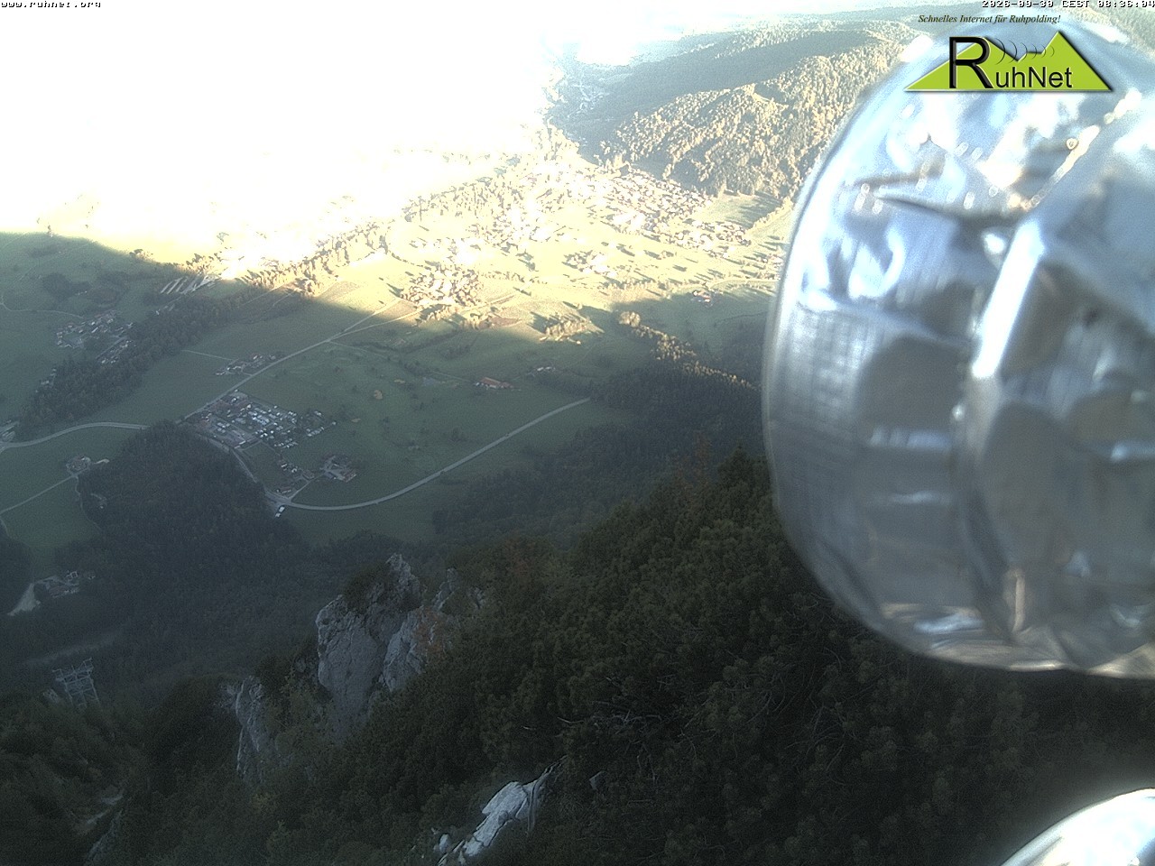 Archiv Foto Webcam Blick auf Ruhpolding