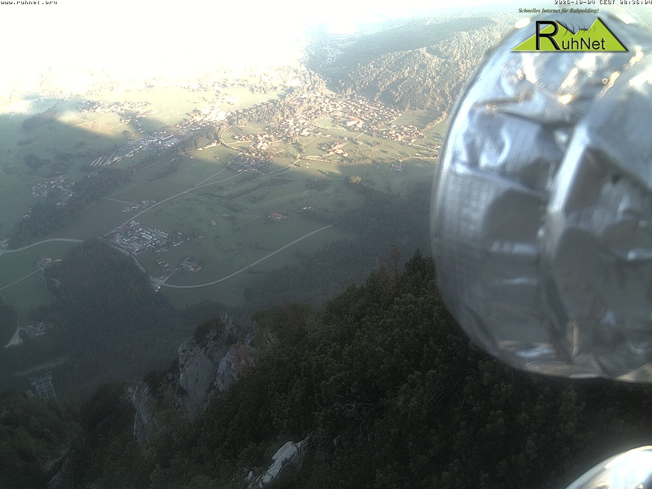 Archiv Foto Webcam Blick auf Ruhpolding