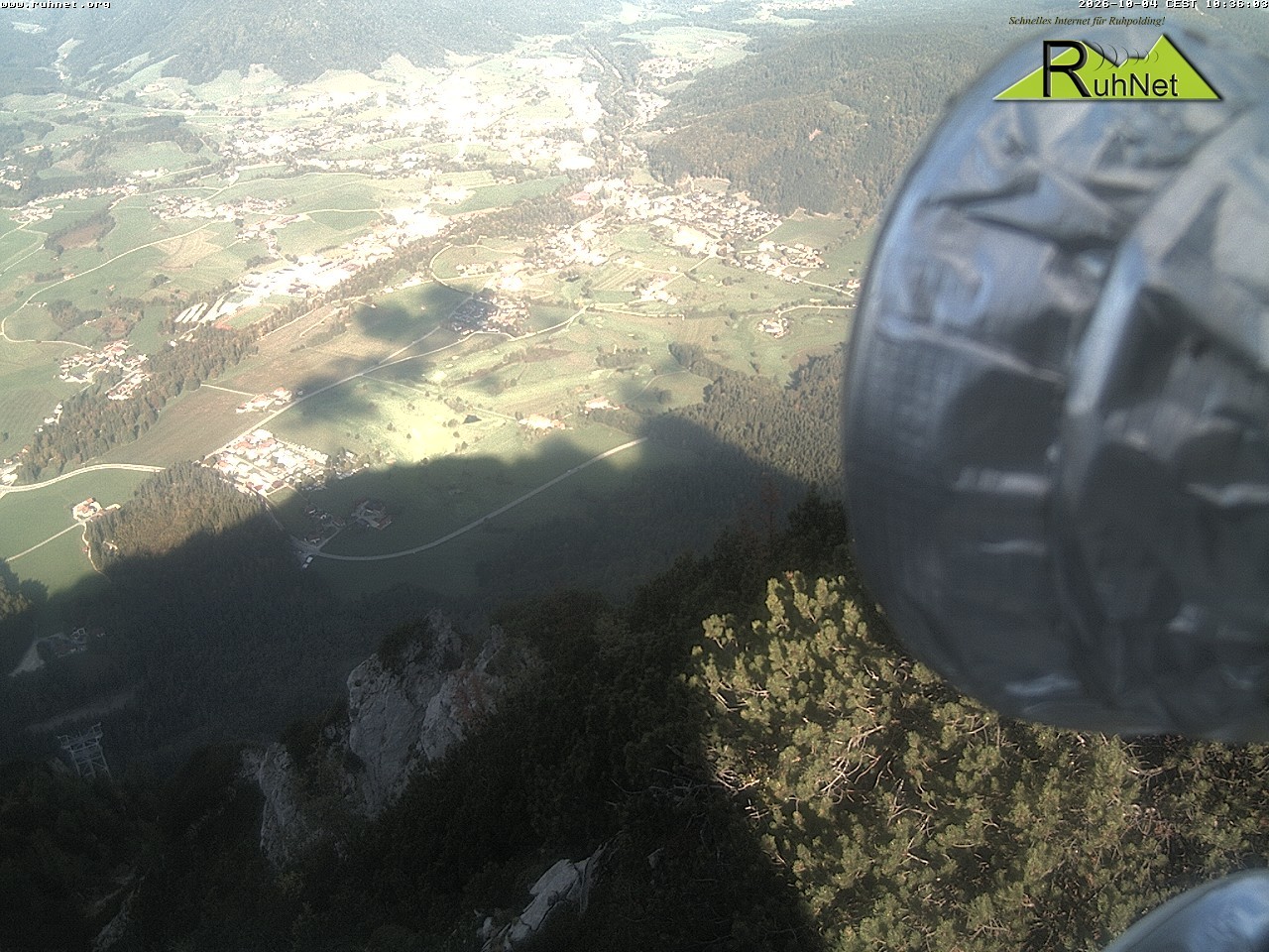 Archiv Foto Webcam Blick auf Ruhpolding