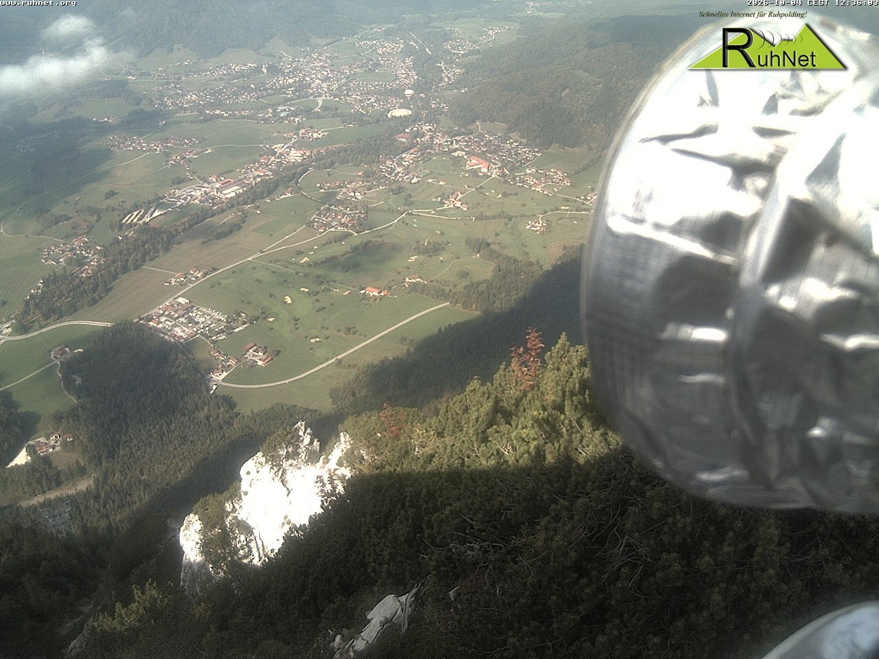 Archiv Foto Webcam Blick auf Ruhpolding