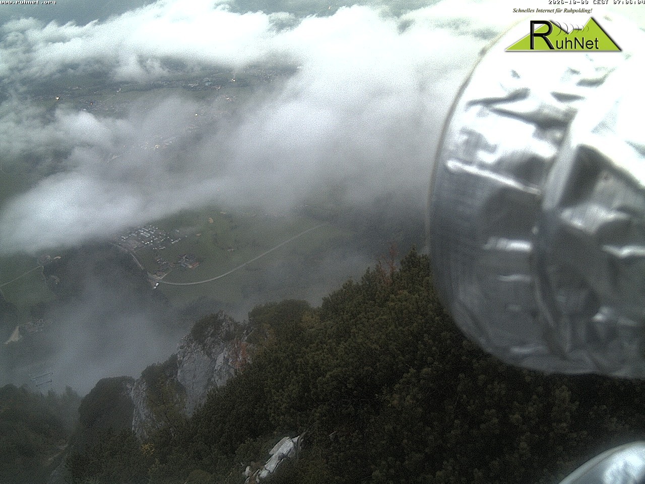 Archiv Foto Webcam Blick auf Ruhpolding