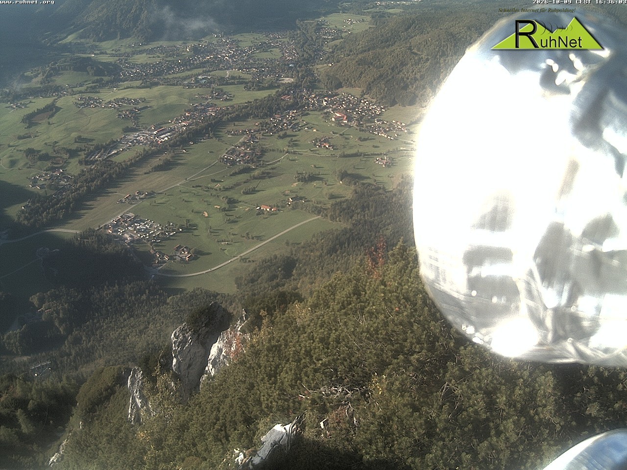 Archiv Foto Webcam Blick auf Ruhpolding
