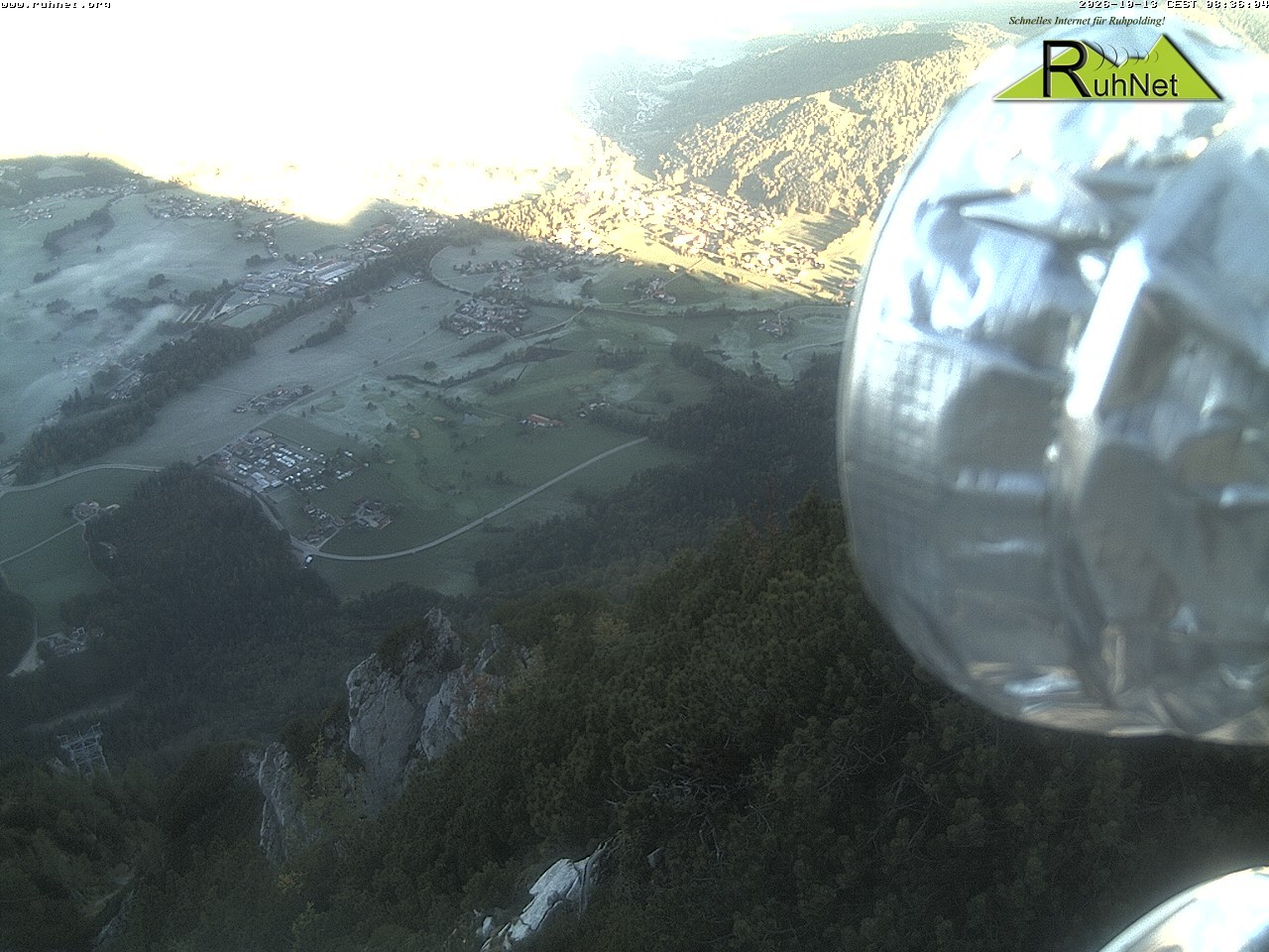 Archiv Foto Webcam Blick auf Ruhpolding