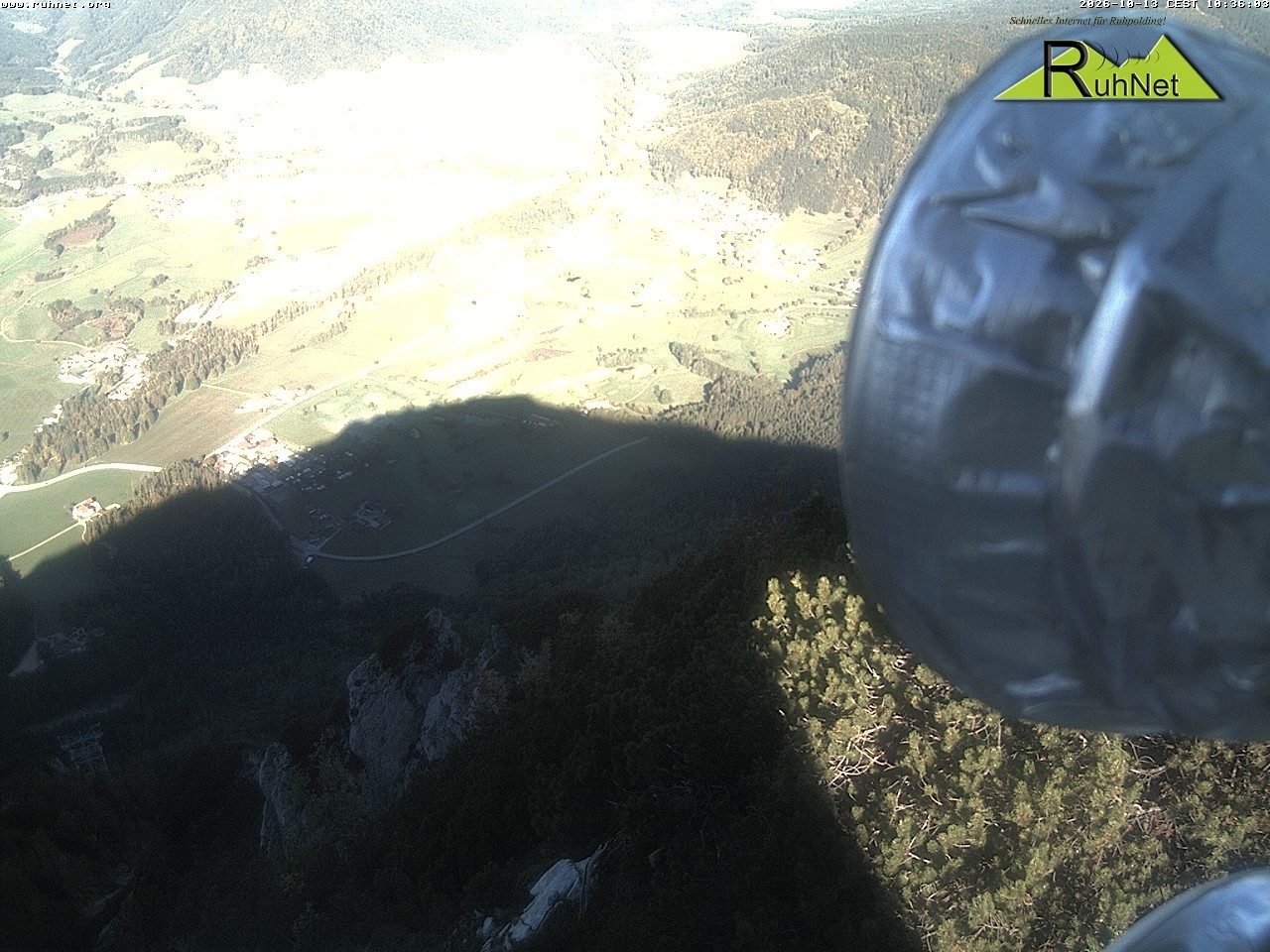 Archiv Foto Webcam Blick auf Ruhpolding