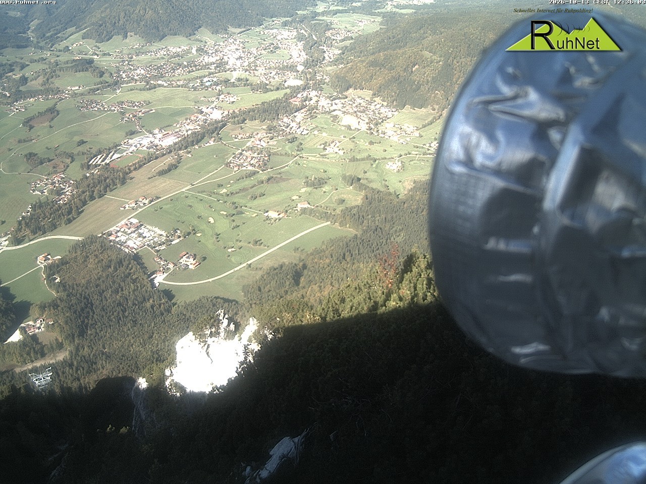 Archiv Foto Webcam Blick auf Ruhpolding