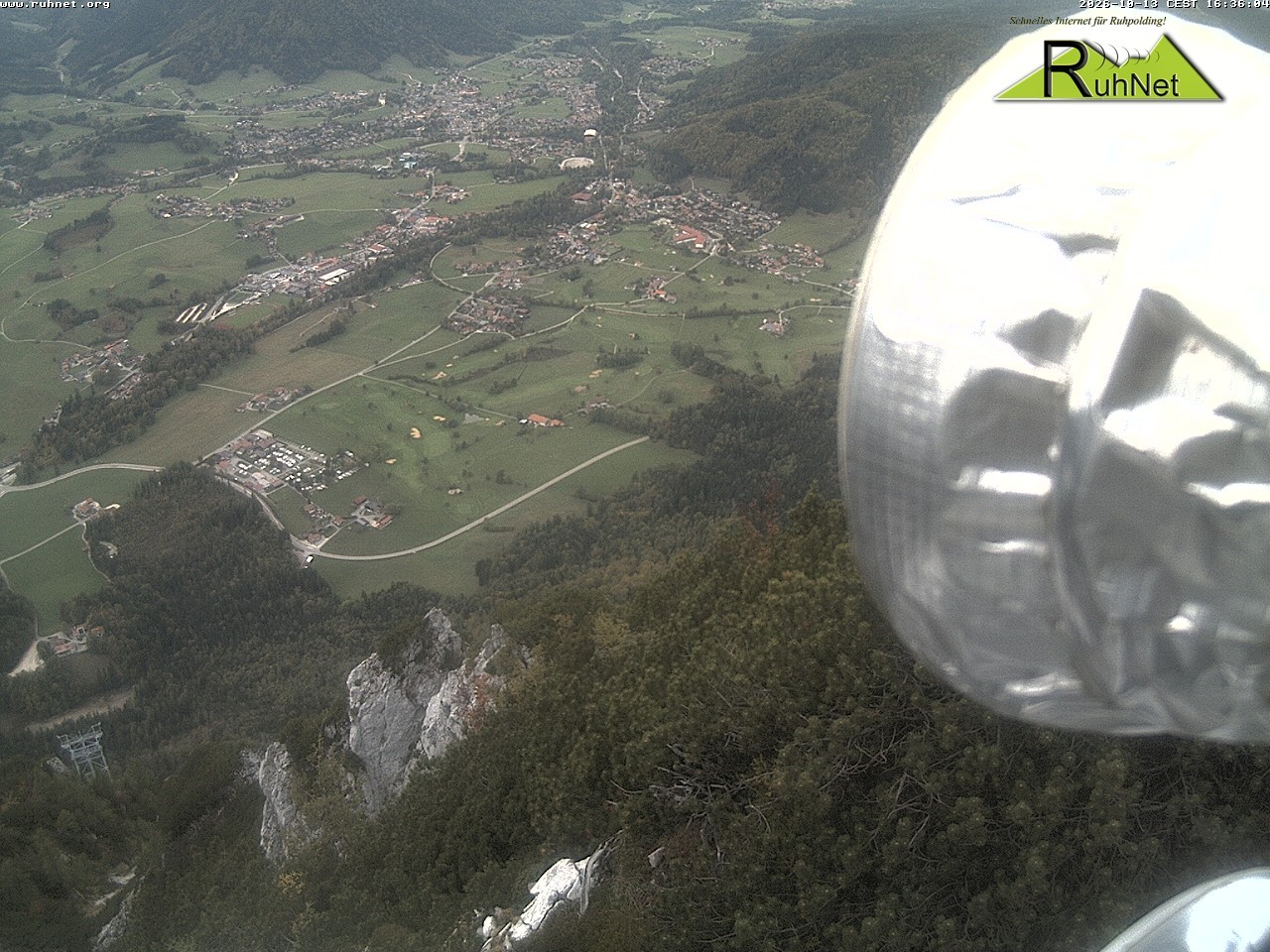 Archiv Foto Webcam Blick auf Ruhpolding