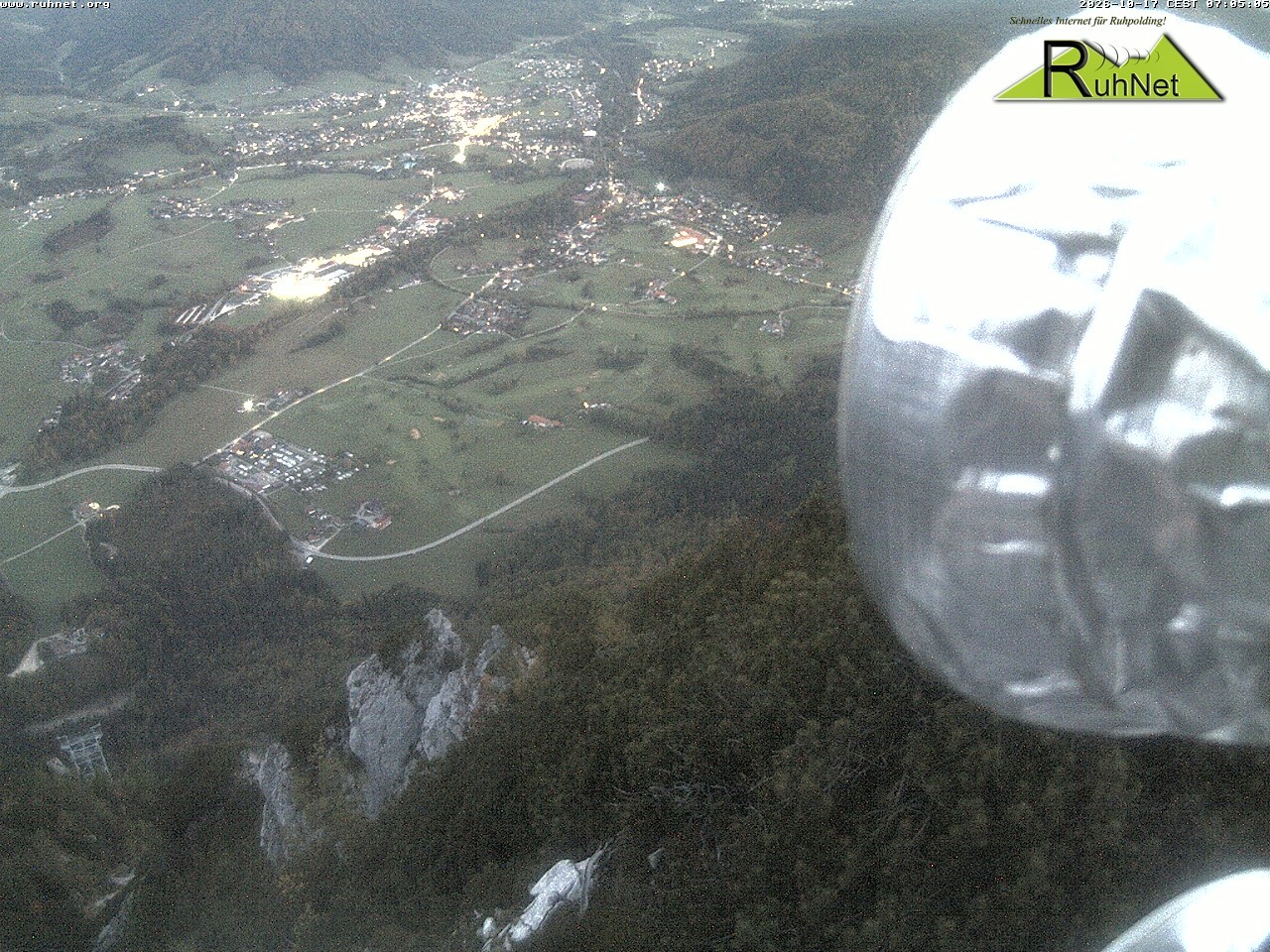 Archiv Foto Webcam Blick auf Ruhpolding