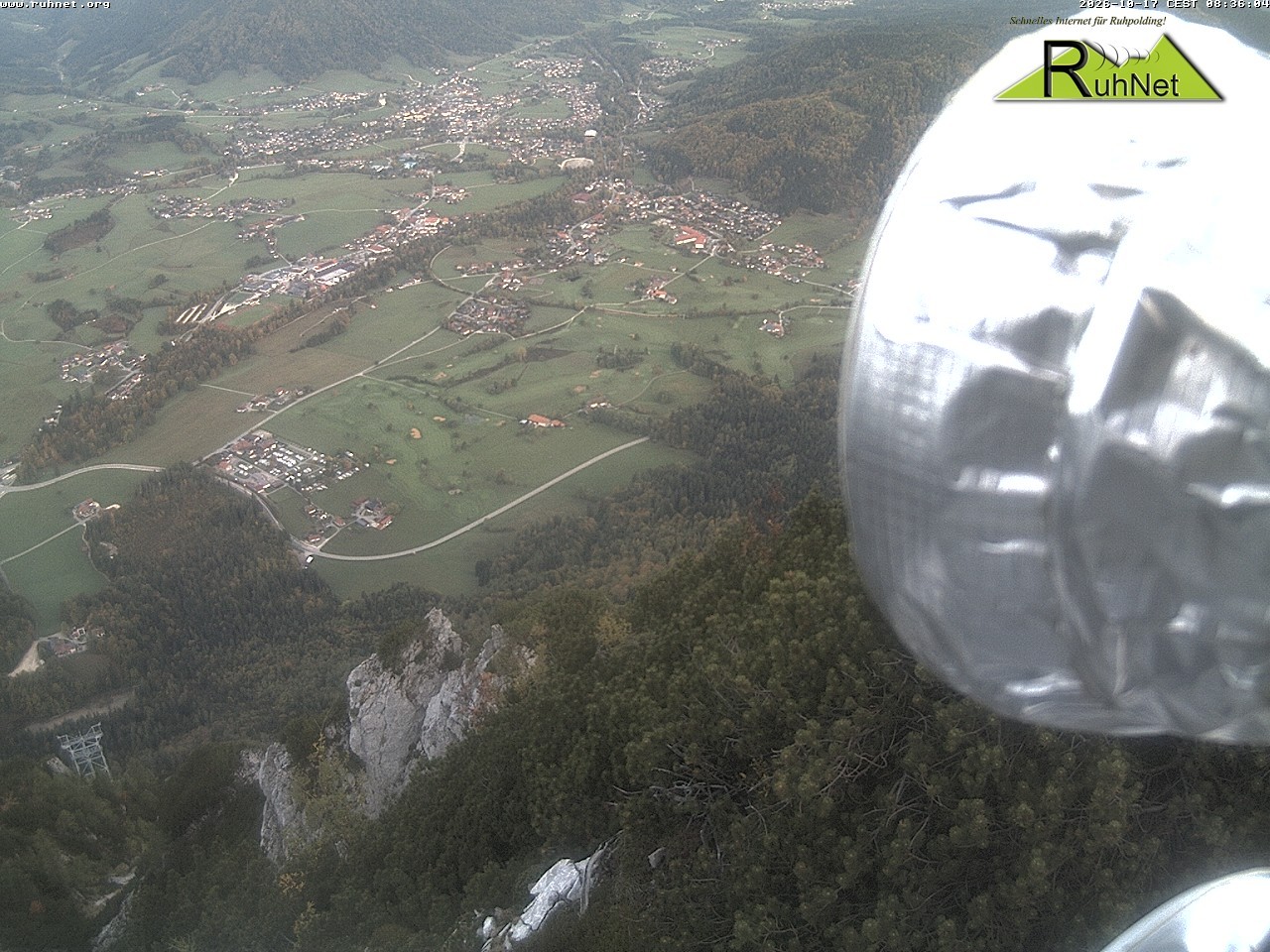 Archiv Foto Webcam Blick auf Ruhpolding