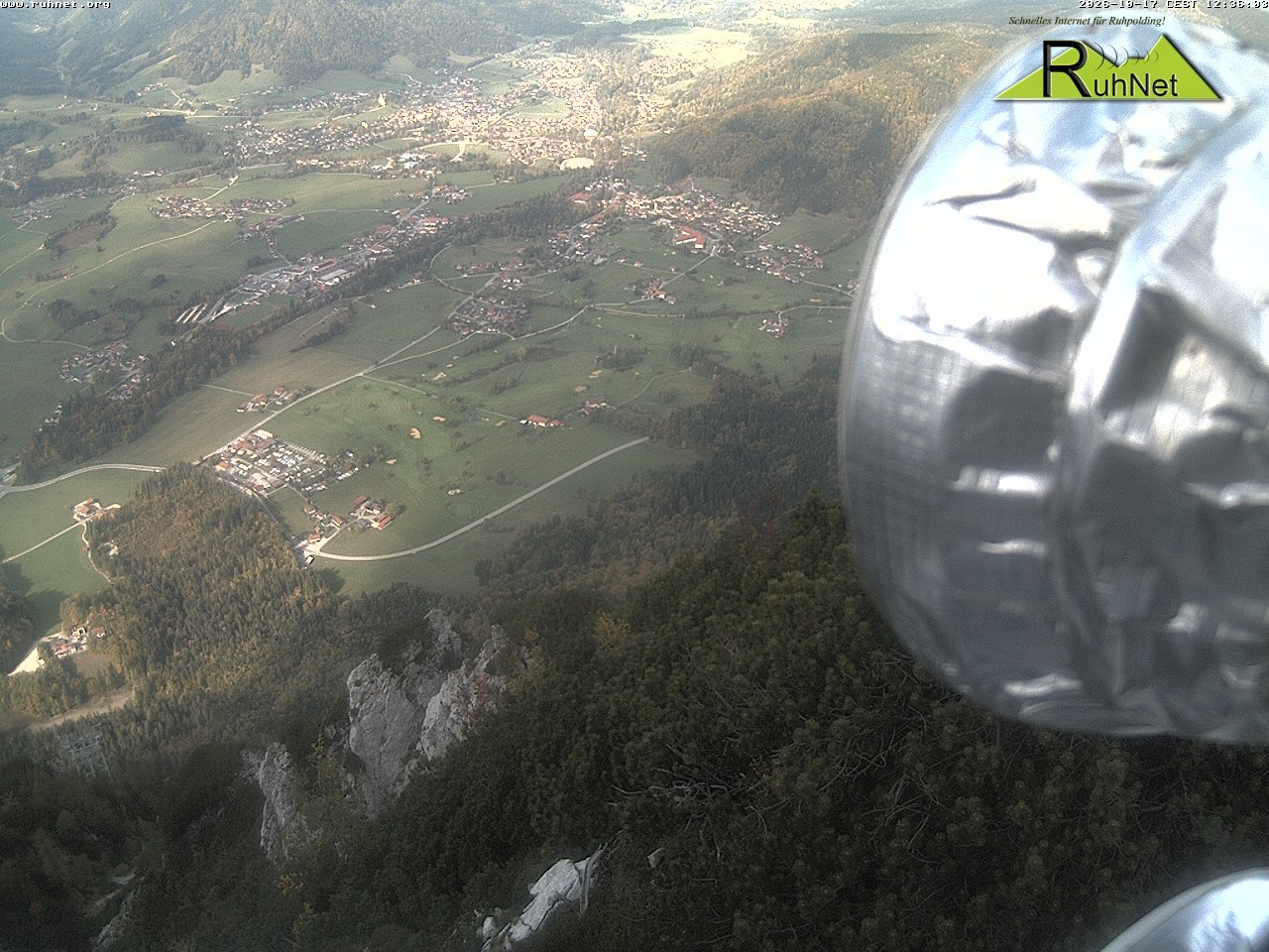 Archiv Foto Webcam Blick auf Ruhpolding