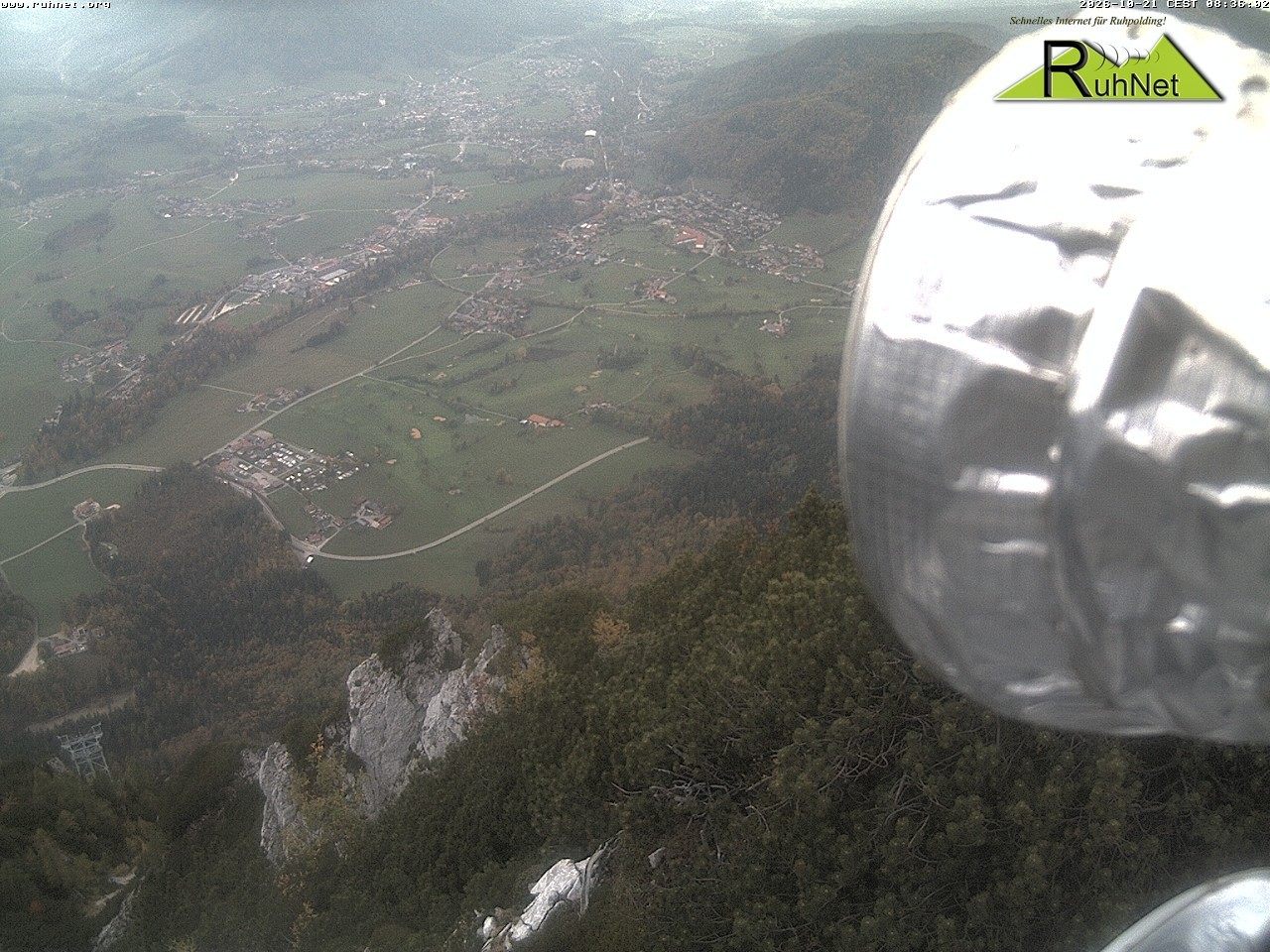 Archiv Foto Webcam Blick auf Ruhpolding