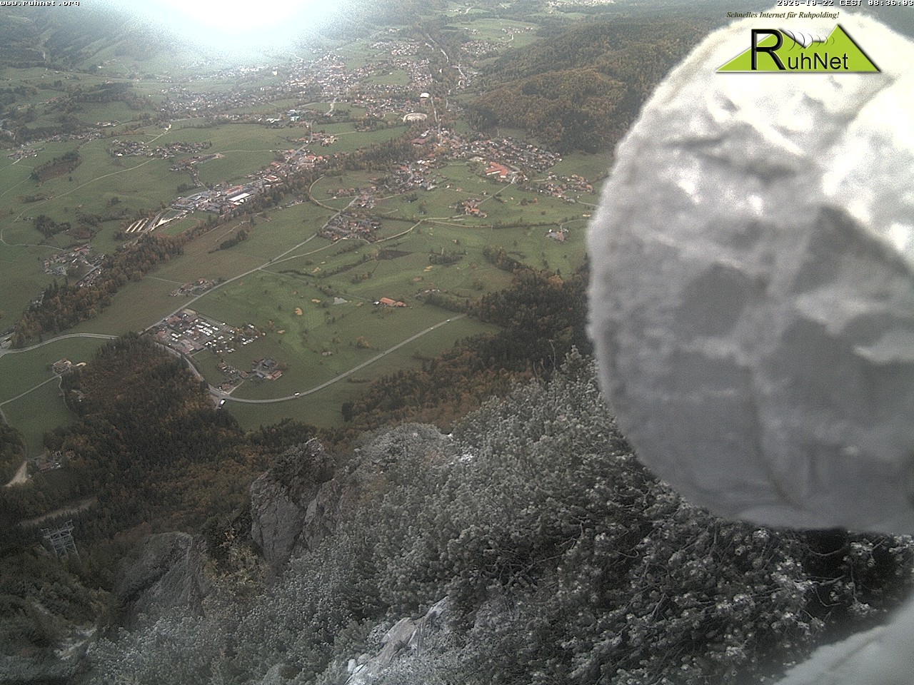 Archiv Foto Webcam Blick auf Ruhpolding
