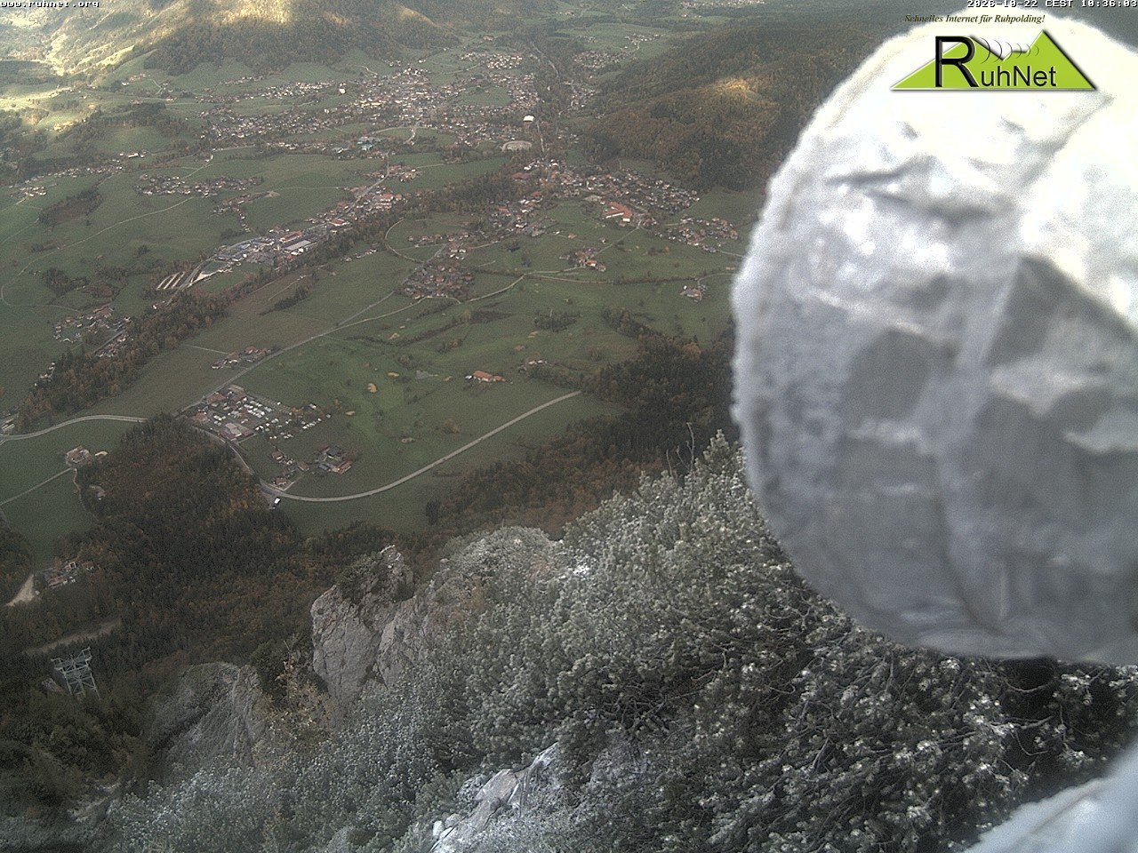 Archiv Foto Webcam Blick auf Ruhpolding