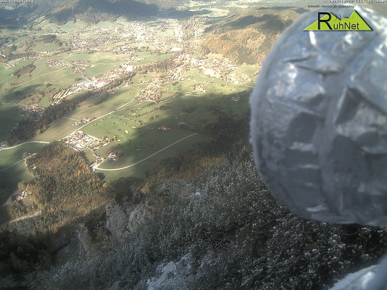 Archiv Foto Webcam Blick auf Ruhpolding
