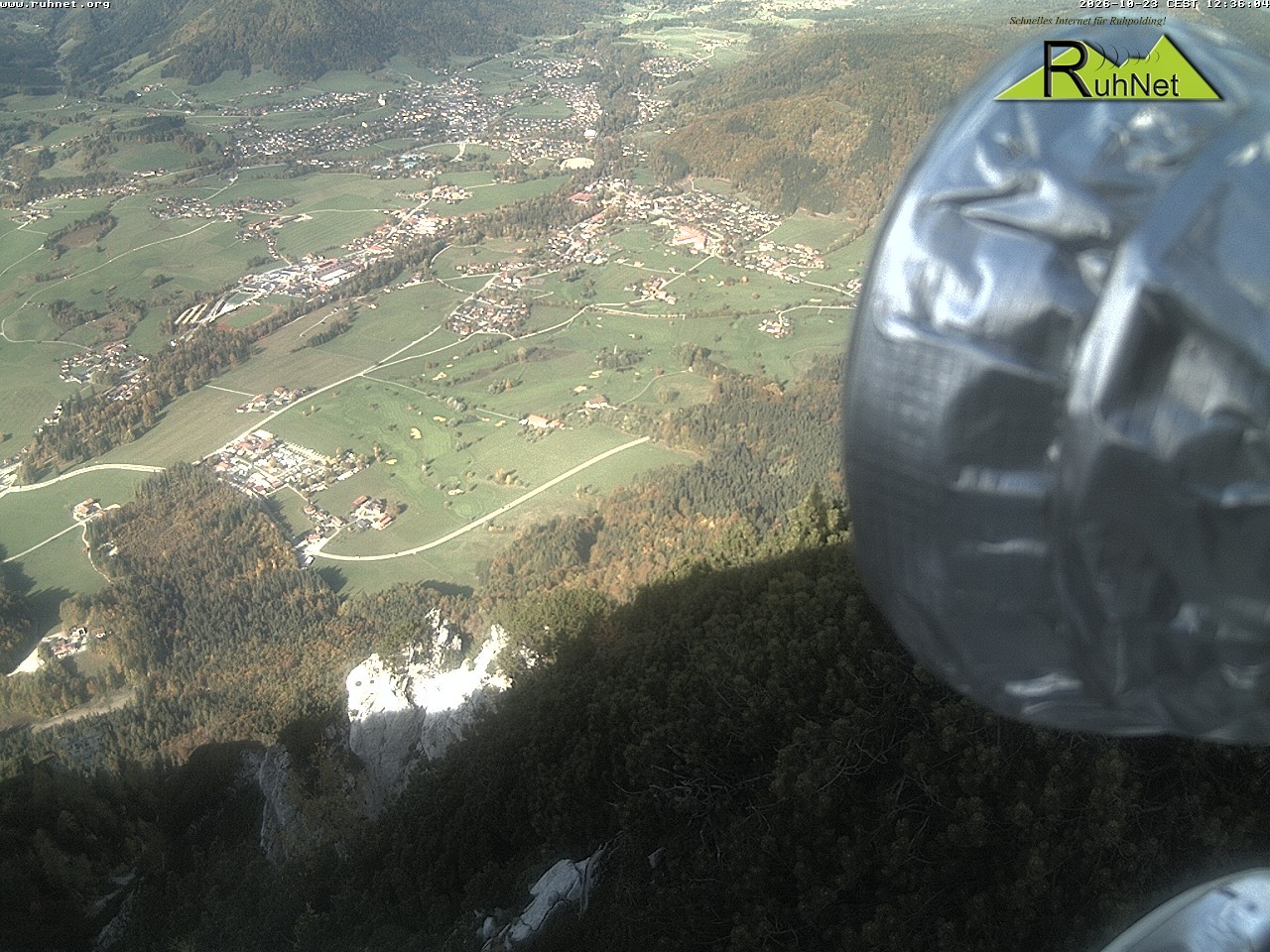 Archiv Foto Webcam Blick auf Ruhpolding