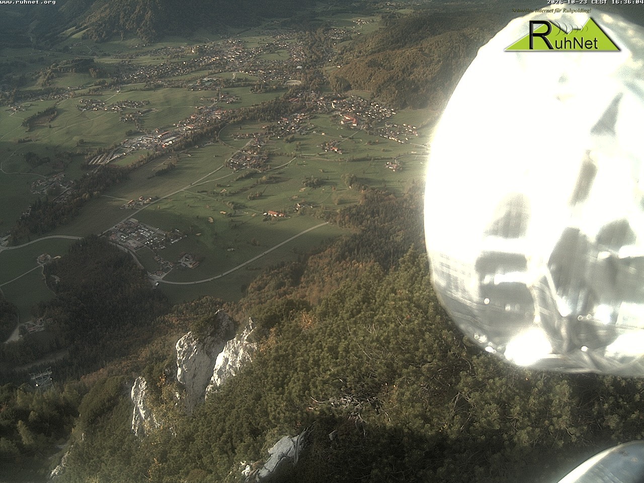 Archiv Foto Webcam Blick auf Ruhpolding