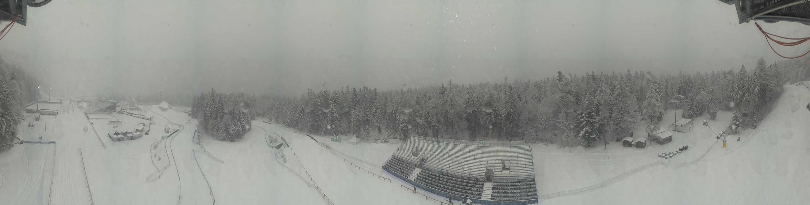 Archiv Foto Webcam Ruhpolding: Panorama Chiemgau Arena