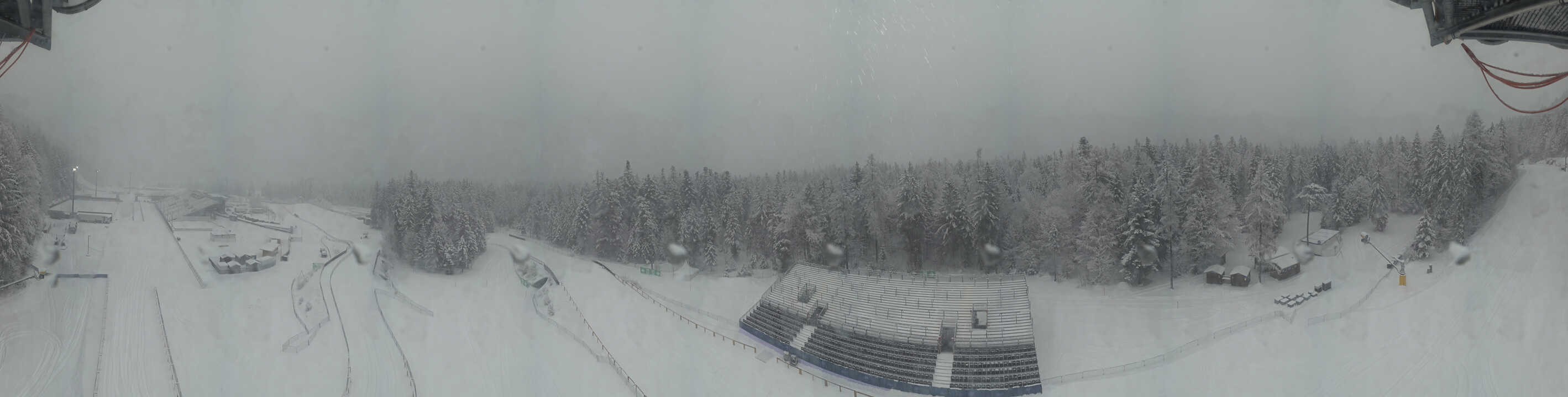 Archiv Foto Webcam Ruhpolding: Panorama Chiemgau Arena