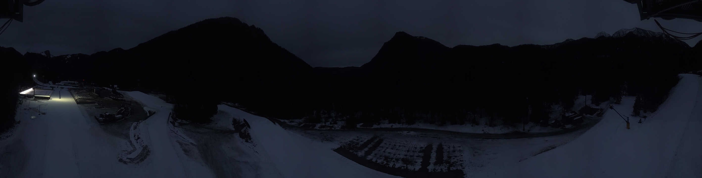 Archiv Foto Webcam Ruhpolding: Panorama Chiemgau Arena