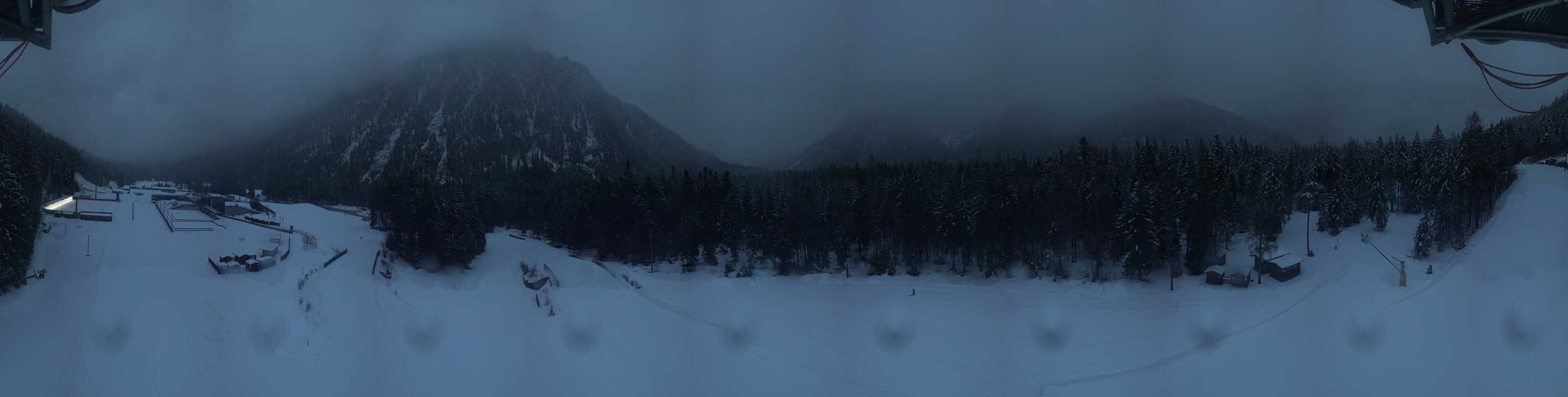 Archiv Foto Webcam Ruhpolding: Panorama Chiemgau Arena