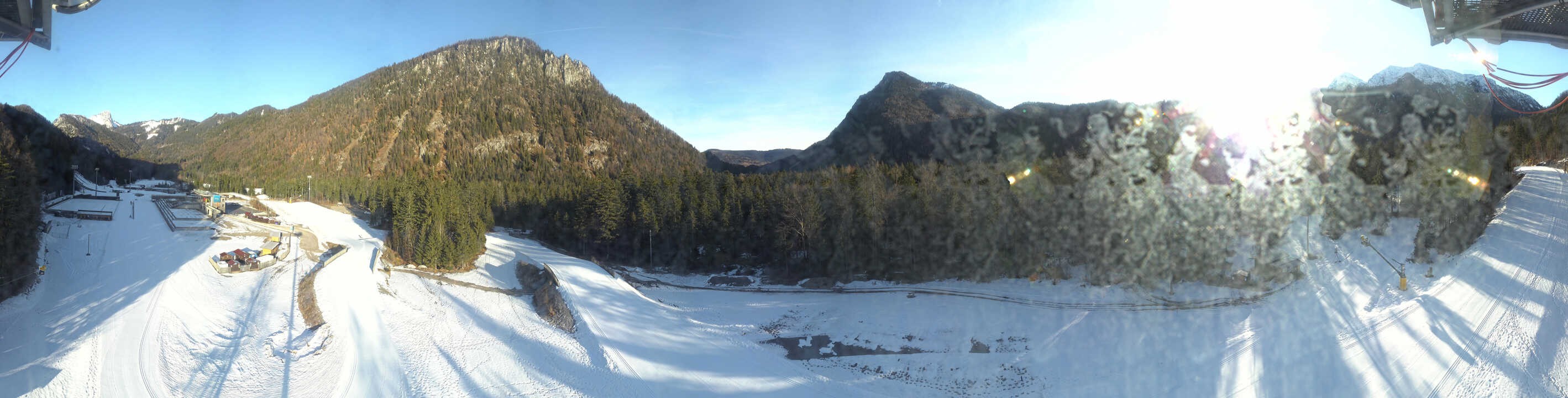 Archived image Webcam Ruhpolding: Chiemgau Arena