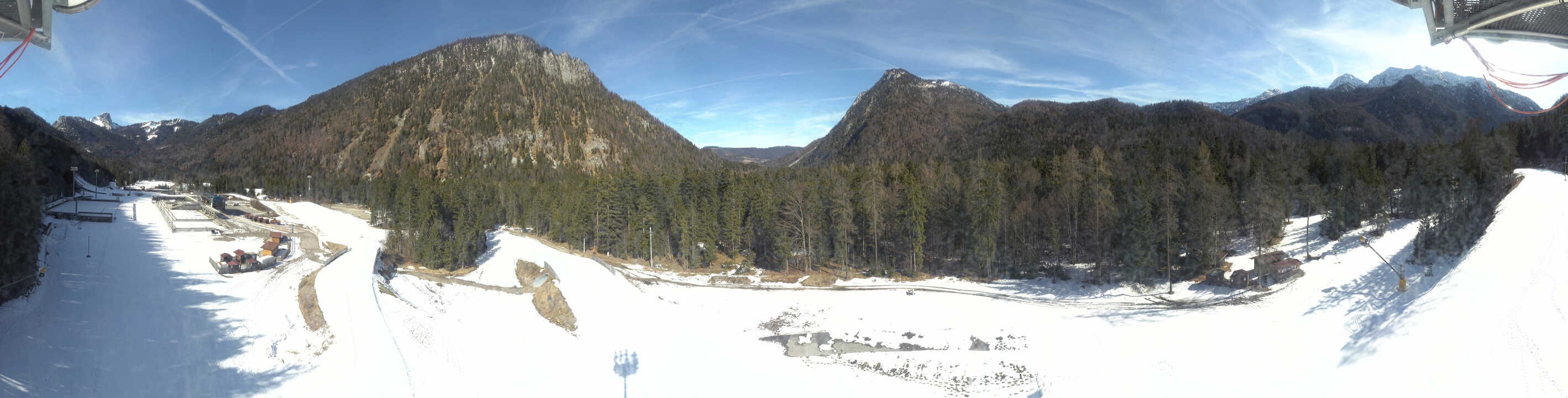Archived image Webcam Ruhpolding: Chiemgau Arena