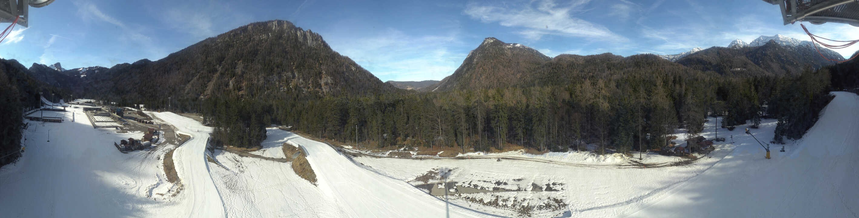 Archived image Webcam Ruhpolding: Chiemgau Arena