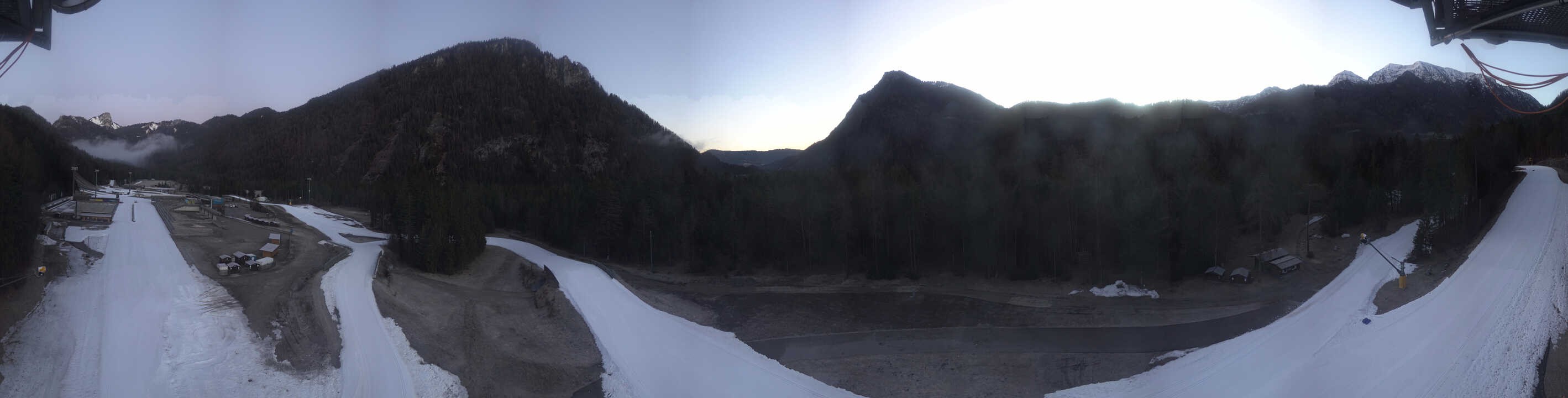 Archived image Webcam Ruhpolding: Chiemgau Arena