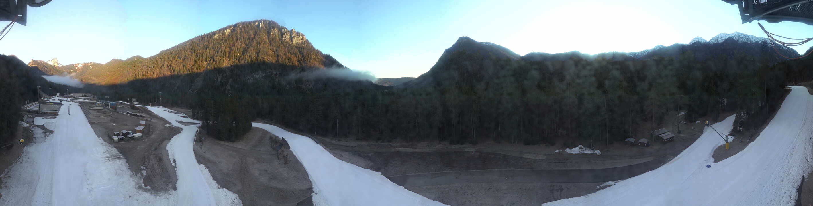 Archived image Webcam Ruhpolding: Chiemgau Arena