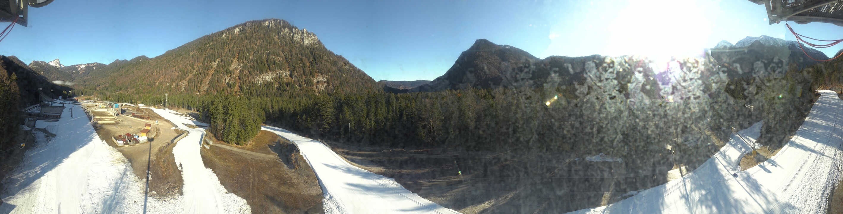 Archived image Webcam Ruhpolding: Chiemgau Arena