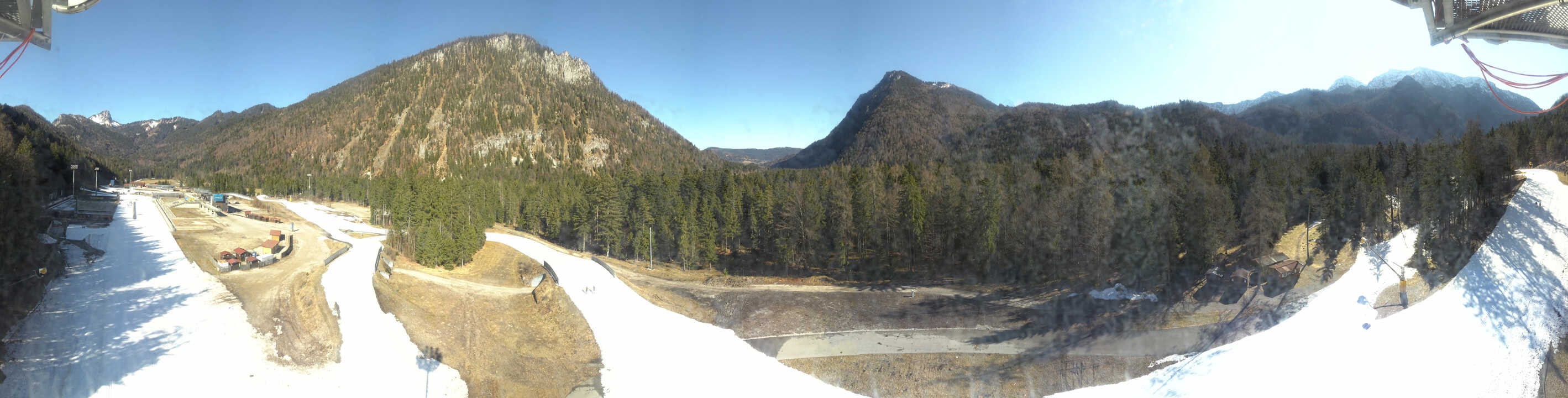 Archived image Webcam Ruhpolding: Chiemgau Arena