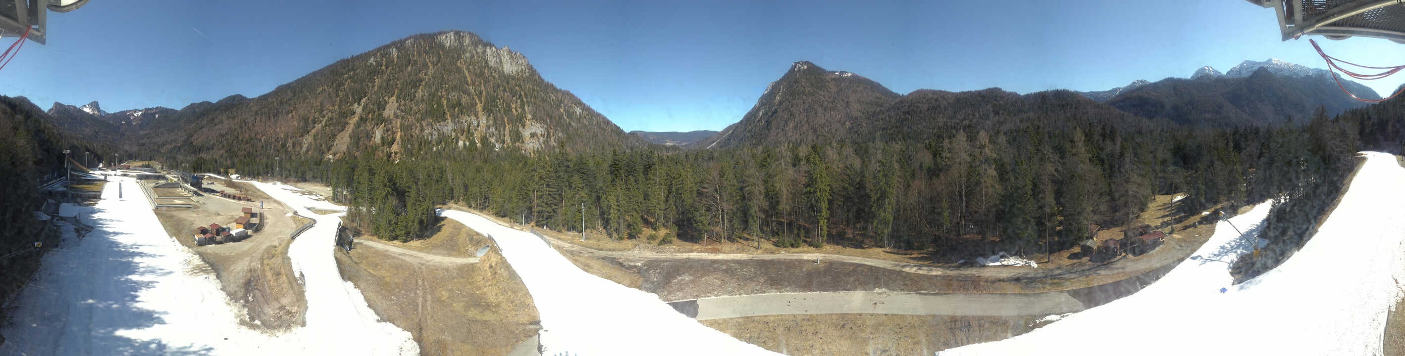 Archived image Webcam Ruhpolding: Chiemgau Arena