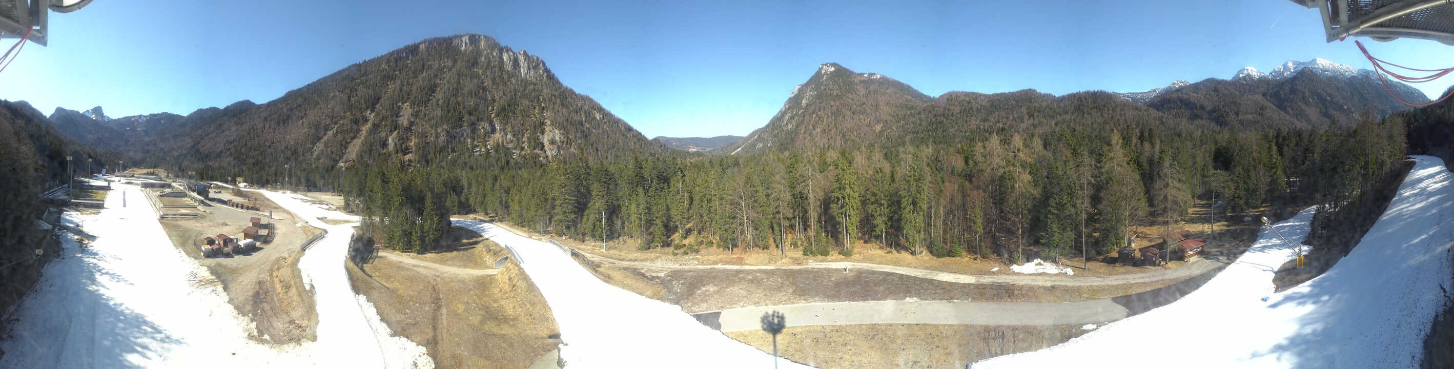 Archived image Webcam Ruhpolding: Chiemgau Arena